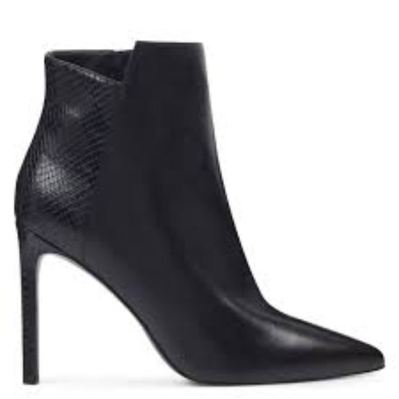 Nine West Tomorrow Pointy Toe Leather booties - Picture 1 of 9